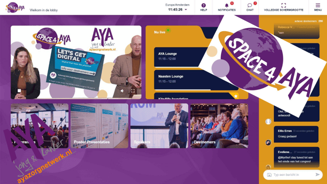 Online SPACE 4 AYA congres