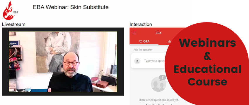 This years online program for the European Burns Association