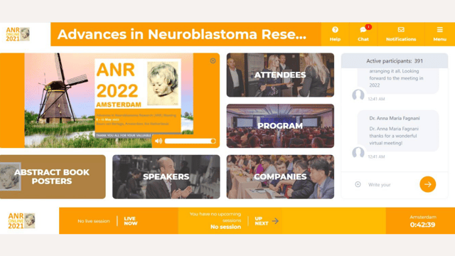 ANR (Advances in Neuroblastoma Research) Webinars